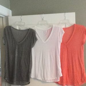 SOLD Athleta V-Neck Shirts (3)